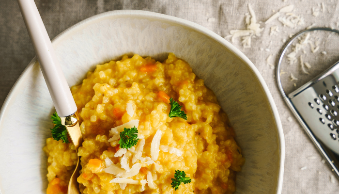 Risoto de Frango e Cogumelos- Blog Alhocomalecrim.com