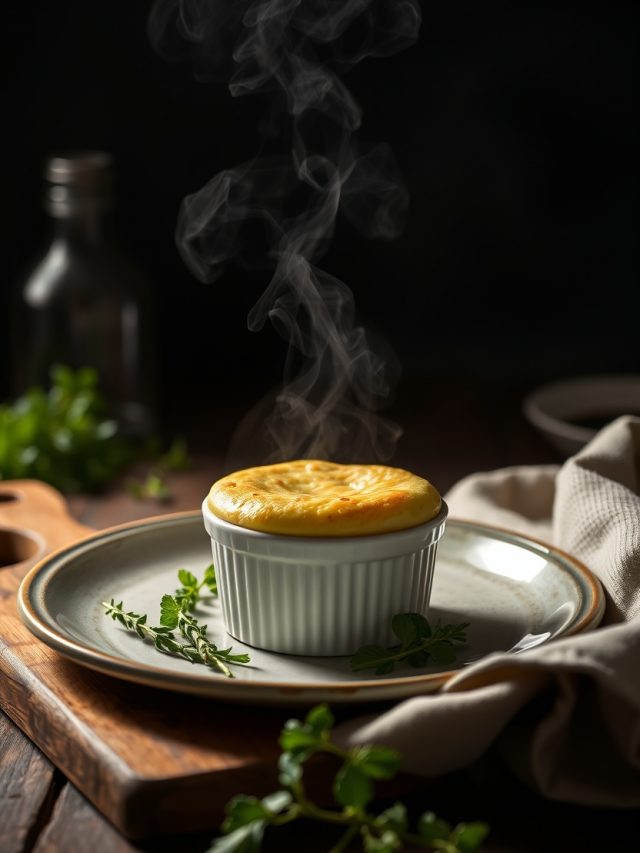 Suflê Cremoso de Chuchu