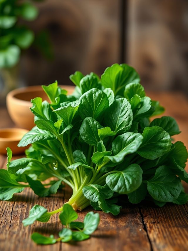 Agrião o poder verde da natureza