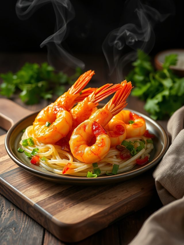 Tempura de Camarão Agridoce