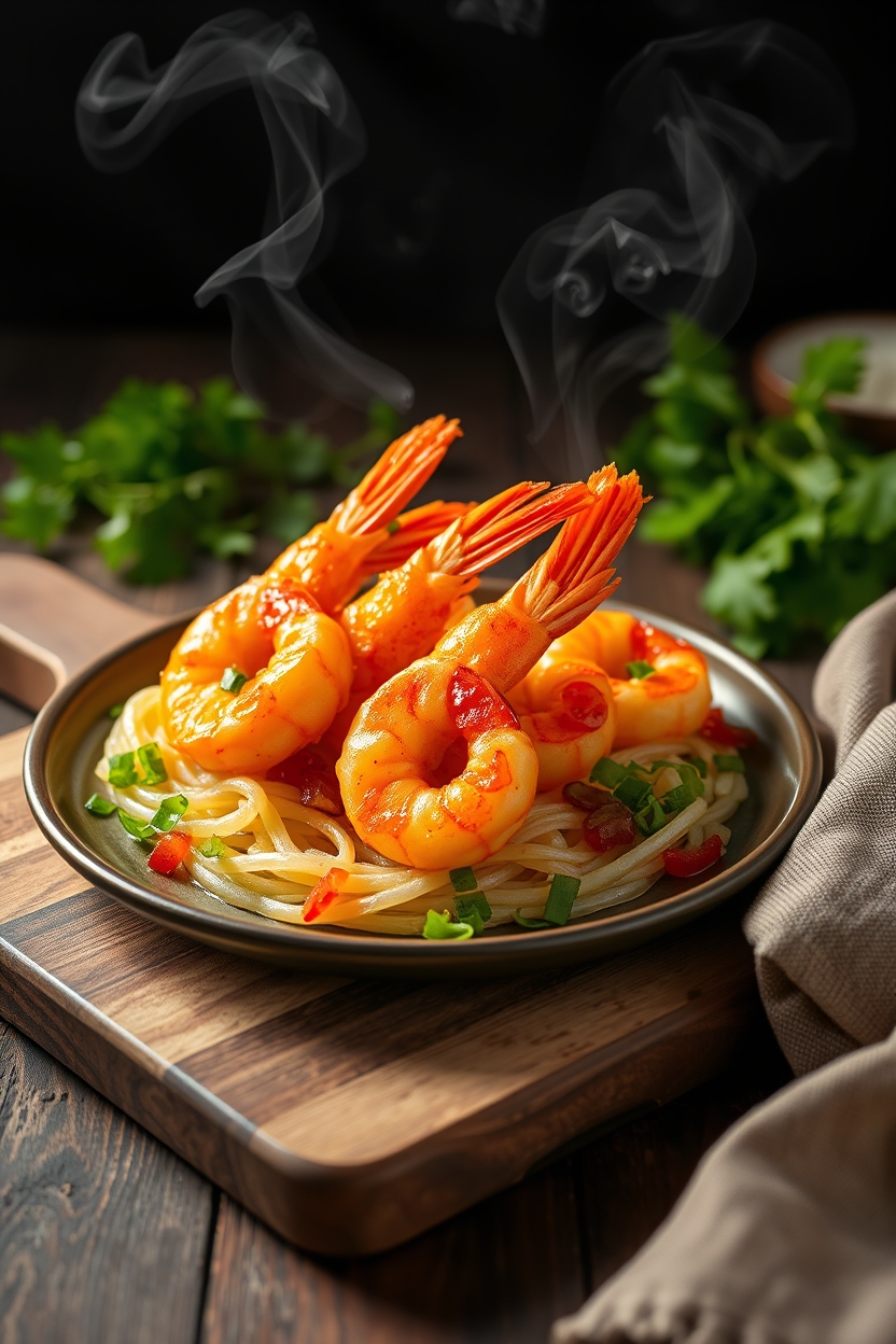 Tempura de Camarão Agridoce