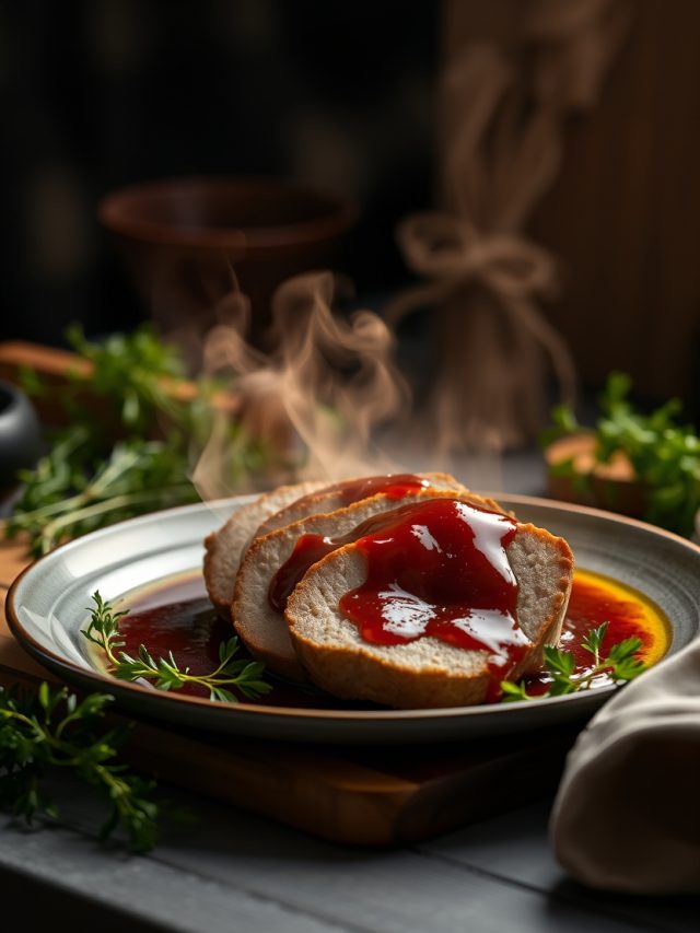 Lombo com Molho Barbecue