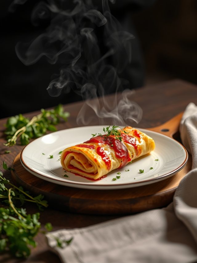 Pizza Enrolada na Airfryer