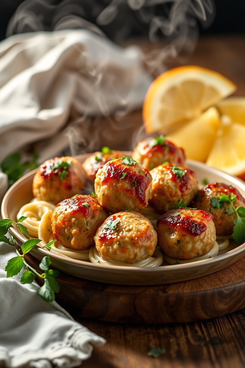 Almôndegas de Frango