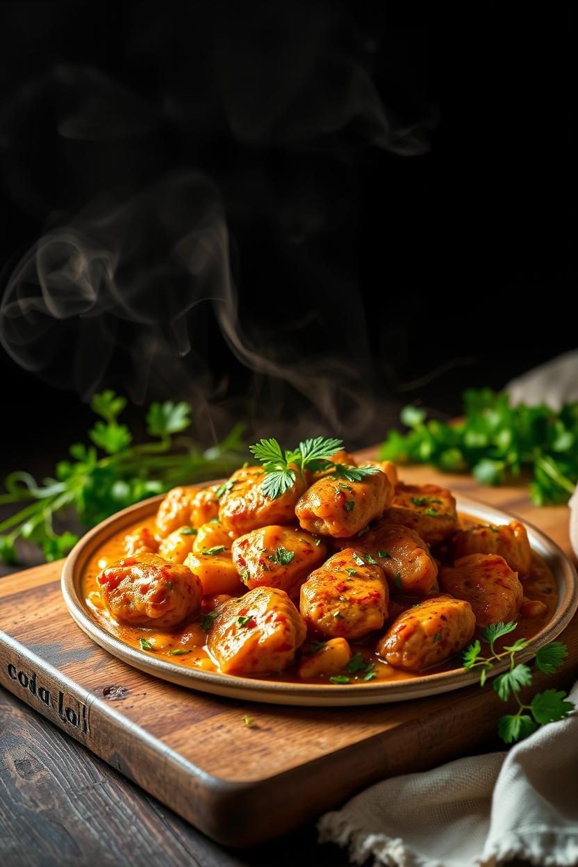 Frango ao Molho de Pitanga