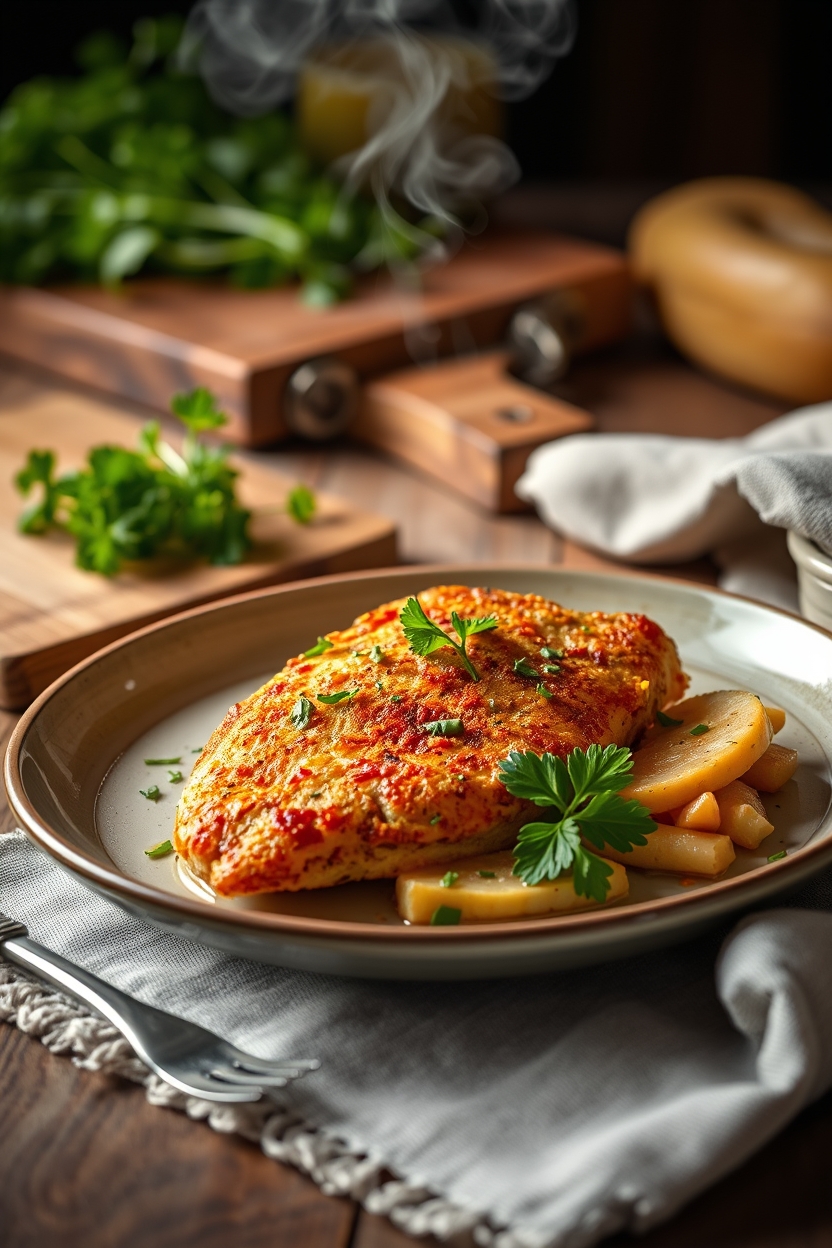 Schnitzel Crocante Suíço