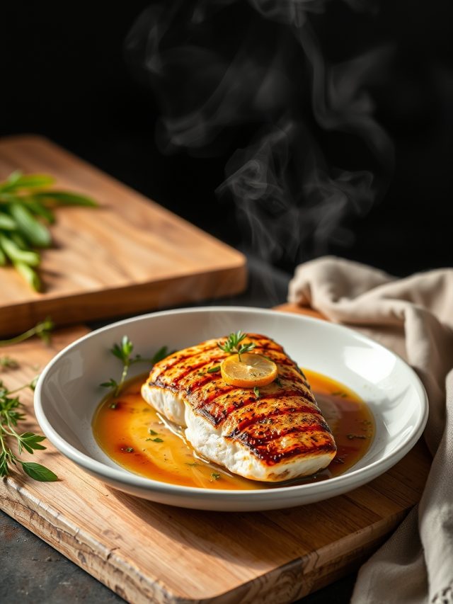 Posta de Peixe Grelhado