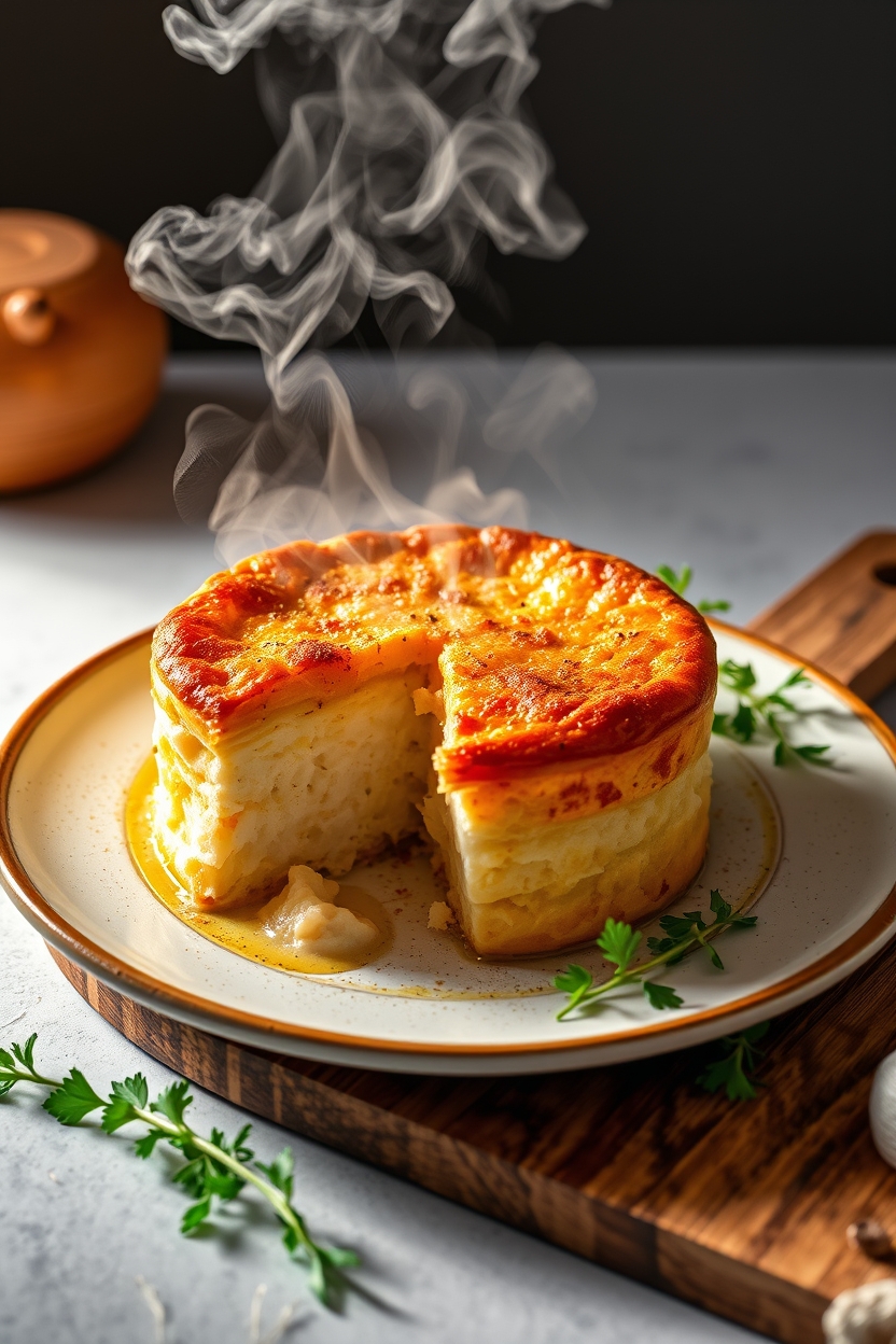 Torta De Frango Com Leite De Coco