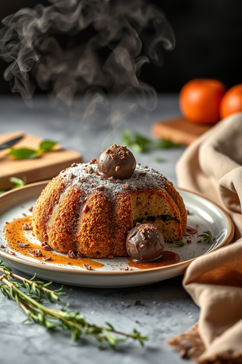 Bolo Formigueiro Com Cobertura De Brigadeiro