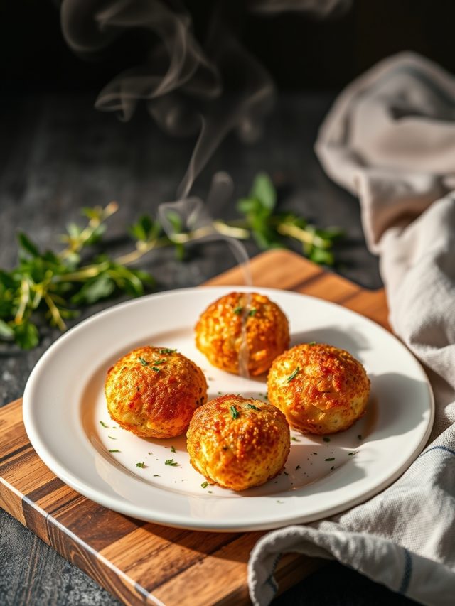 Bolinha de Queijo Crocante