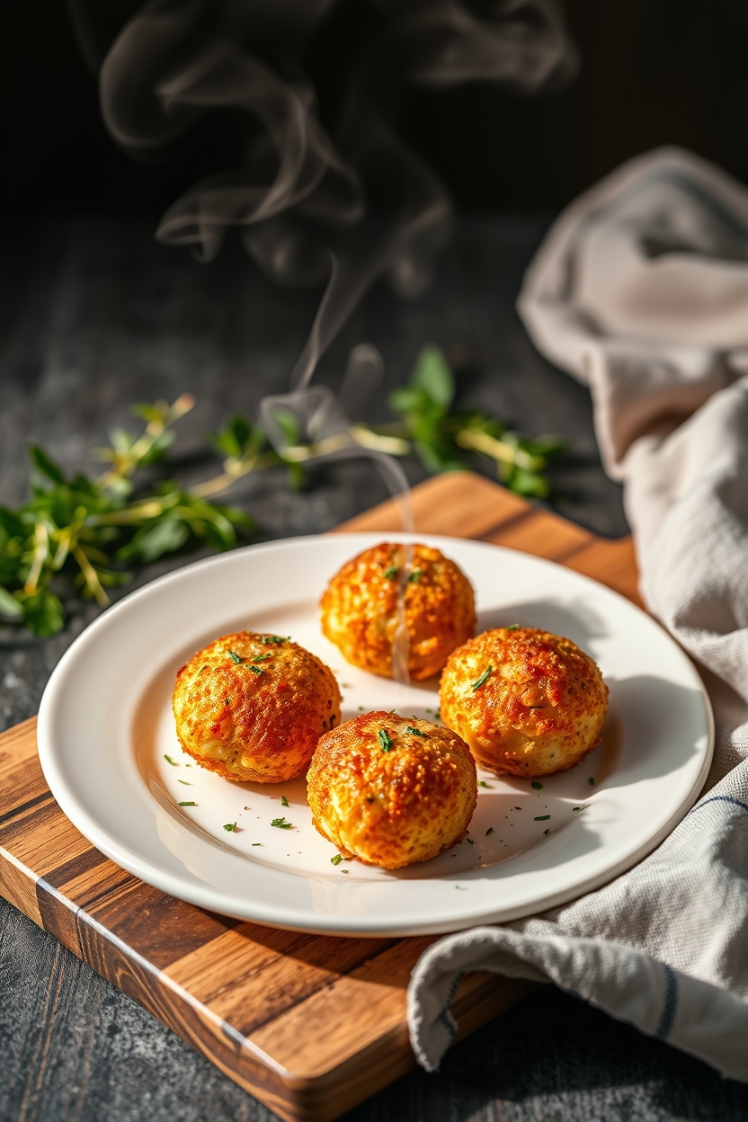 Bolinha de Queijo Crocante