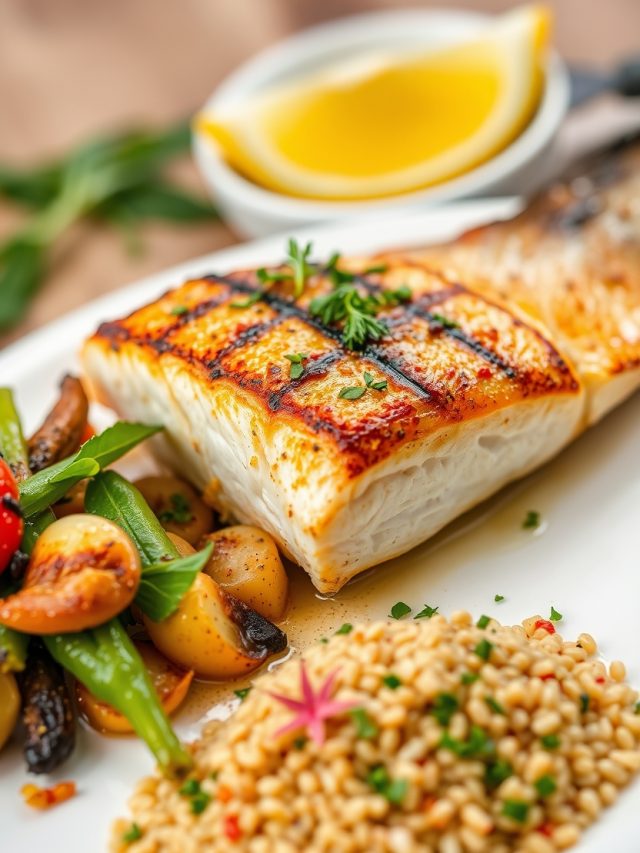 Truta Grelhada com Limão