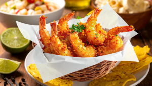 Camarão Empanado com Coco - Blog Alhocomalecrim