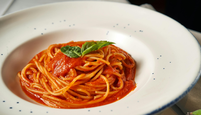 Macarrão ao Molho de Tomate - Blog Alhocomalecrim