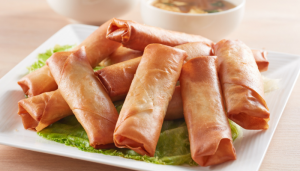 Rolinho Primavera com Vegetais - Blog Alhocomalecrim