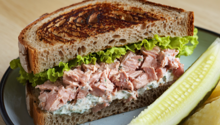 Sanduiche natural de atum - Blog Alhocomalecrim