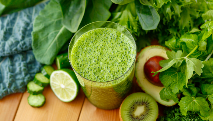 Smoothie Verde Detox - Blog Alhocomalecrim