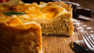 Torta de frango rápida - Blog Alhocomalecrim