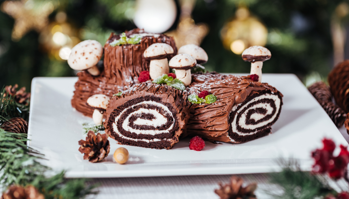 Tronco de Natal Tradicional - Blog Alhocomalecrim