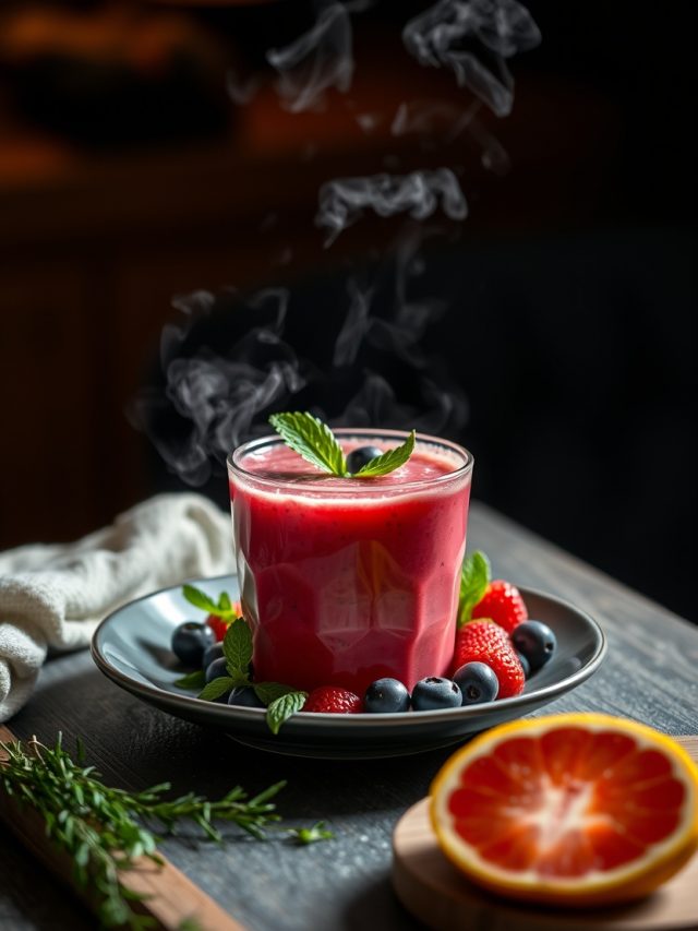 Smoothie Energético de Frutas