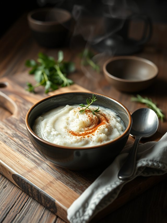 Mingau de Arroz Escandinavo