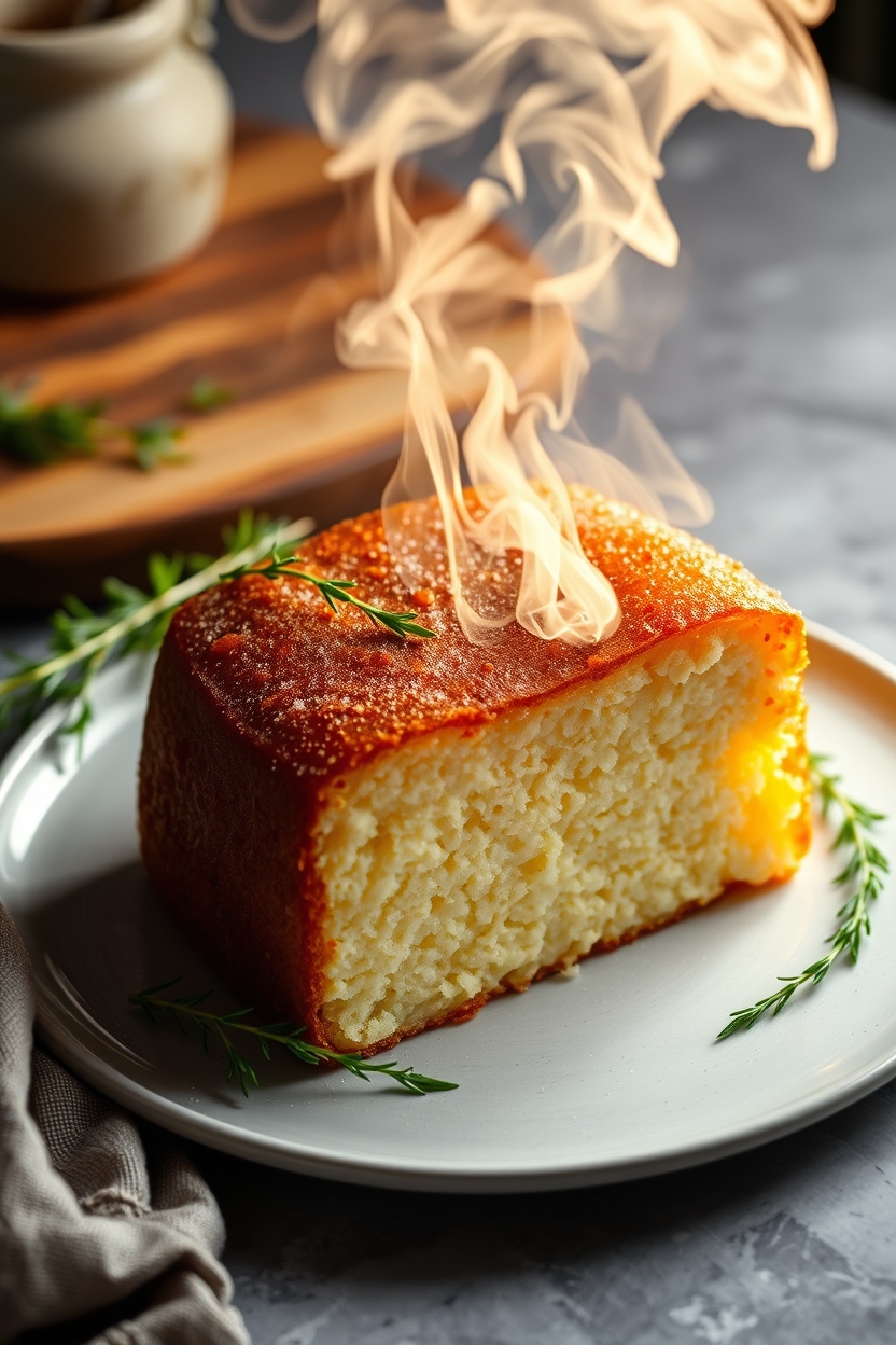 Bolo de Aipim Cremoso