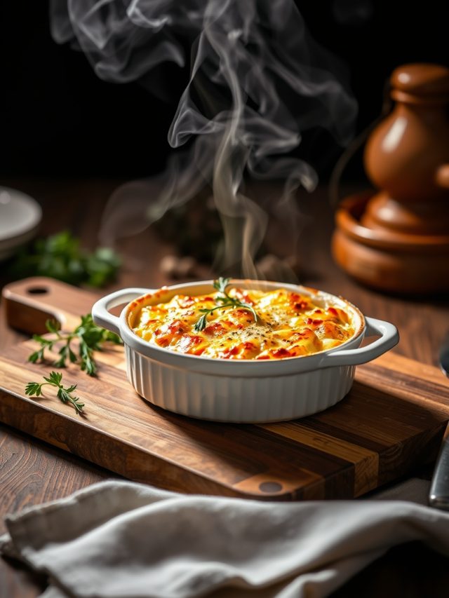 Fricassê de Carne Moída com requeijão