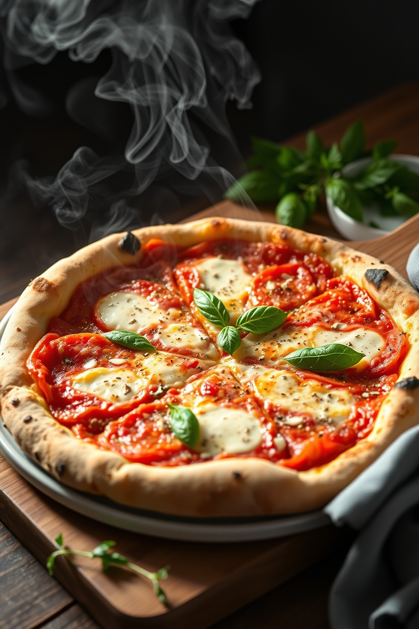 Pizza Margherita Perfeita