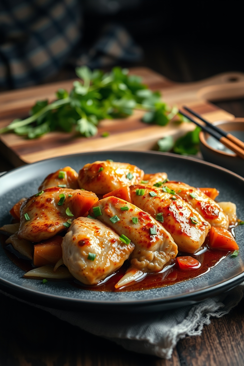 Frango Teriyaki Caseiro