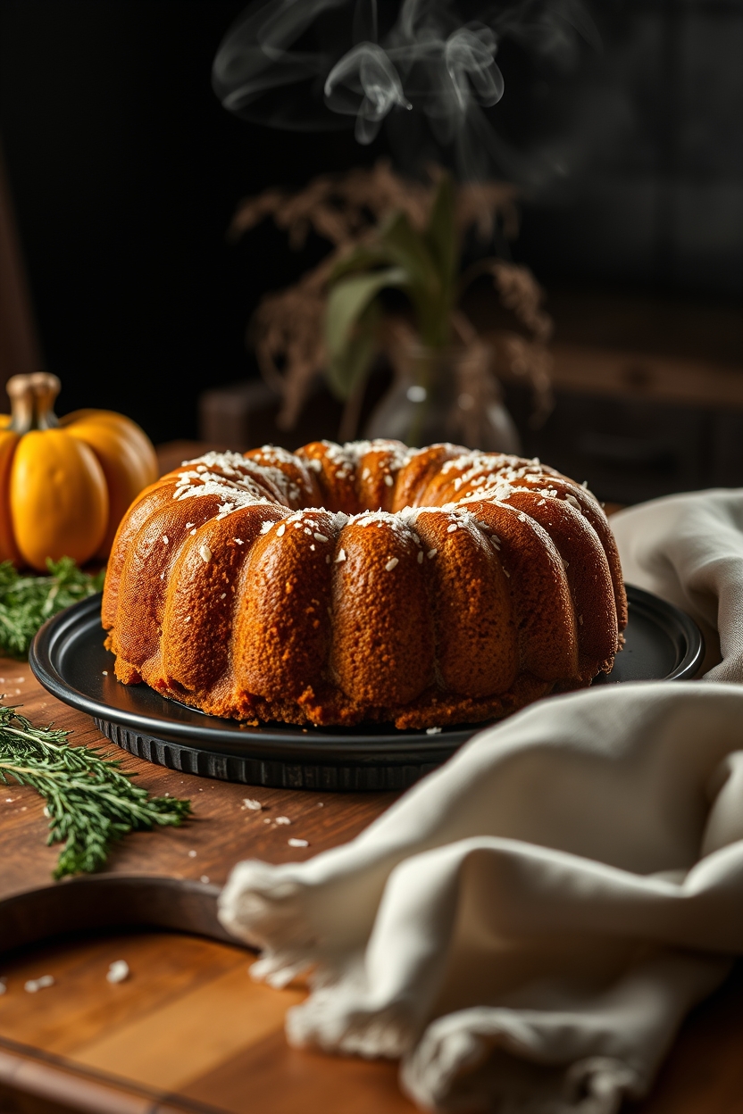 Bolo de Abóbora com Coco