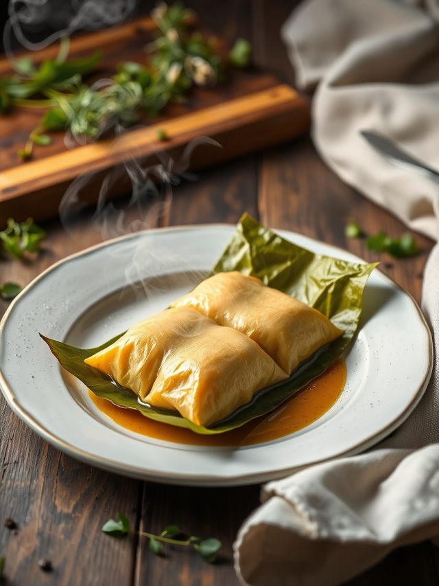 Tamale Em Folha De Bananeira