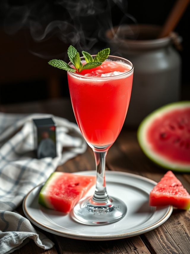 Suco Refrescante de Melancia