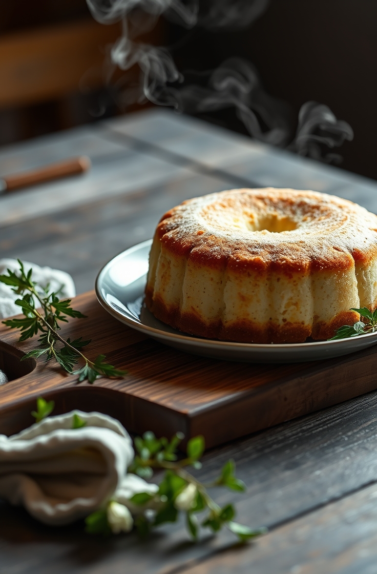 Bolo de Iogurte Fofinho