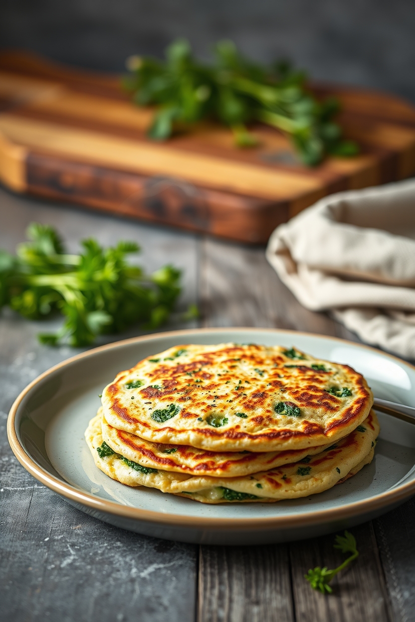 Panqueca de Brócolis