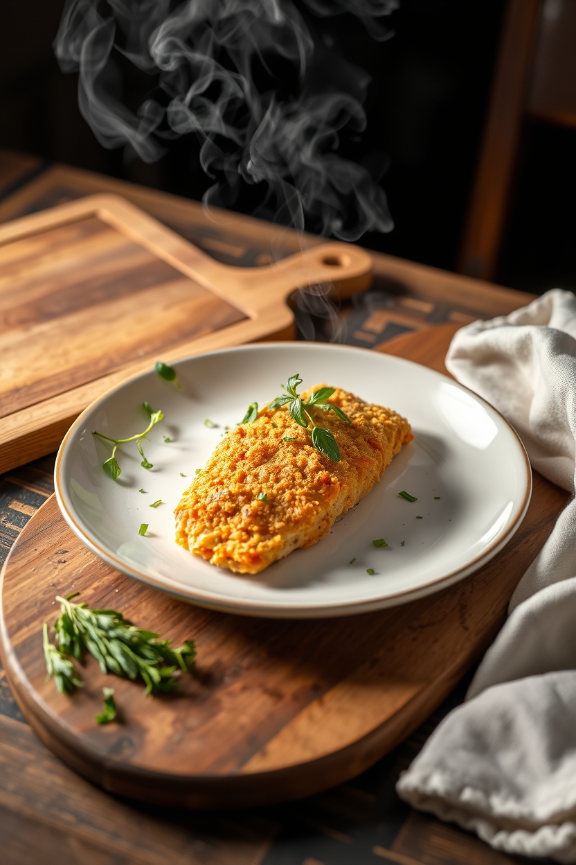 Tilápia Empanada na Air fryer