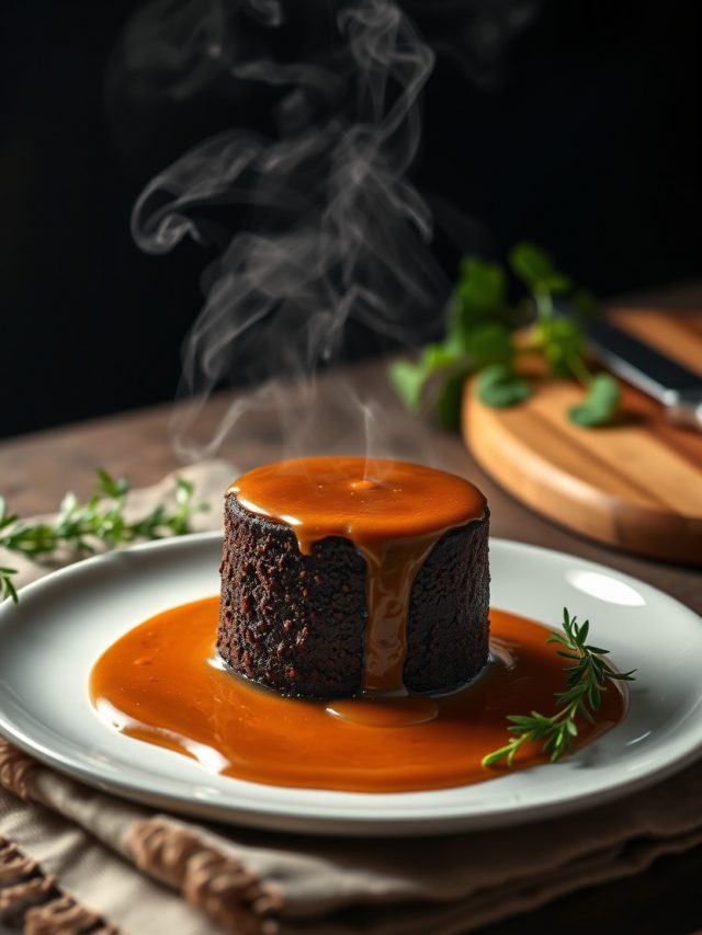 Torta de Chocolate com Caramelo