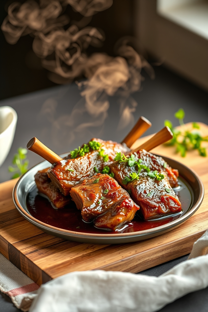 Costela Assada com Caldo