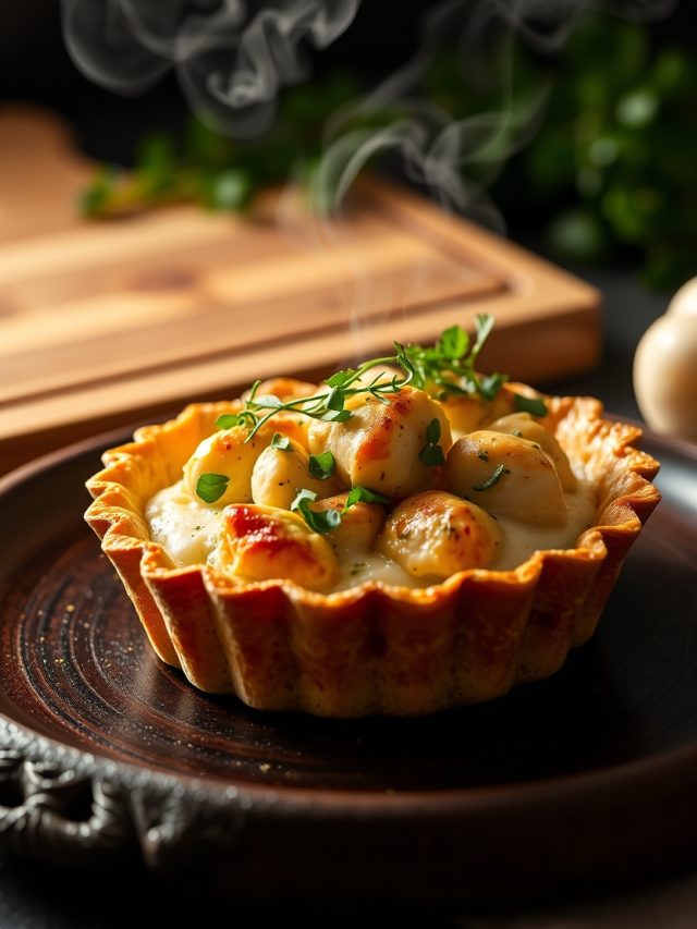 Torta de Frango com Requeijão