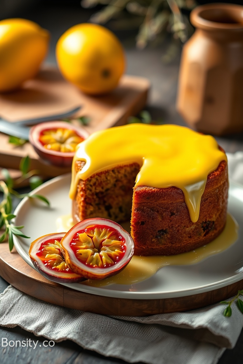 Bolo de Maracujá