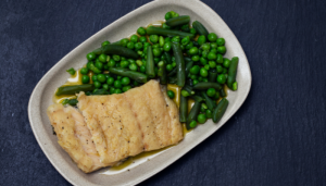Bacalhau com ervilhas - Blog Alhocomalecrim