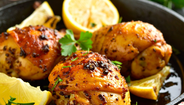 Coxas de Frango Com Limão - Blog Alhocomalecrim