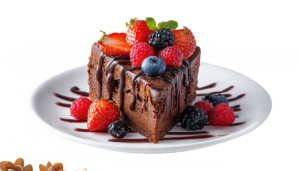 Pavê de chocolate com morangos - Blog Alhocomalecrim