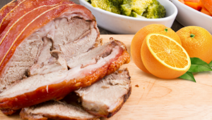 Pernil com Laranja - Blog Alhocomalecrim