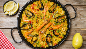 Receita de paella simples e fácil - Blog Alhocomalecrim