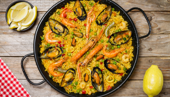 Receita de paella simples e fácil - Blog Alhocomalecrim