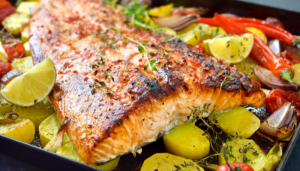 Salmão com Ervas e Especiarias - Blog Alhocomalecrim