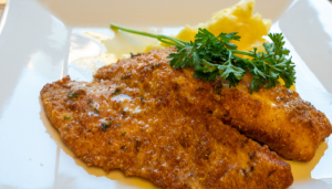 Tilápia com Crosta de Parmesão - Blog Alhocomalecrim