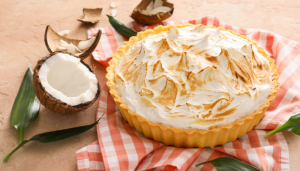 Torta Cremosa de Coco - Blog Alhocomalecrim