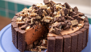 Torta Gelada de Biscoito Bis - Blog Alhocomalecrim