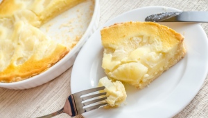 Torta de Ricota com Abacaxi - Blog Alhocomalecrim